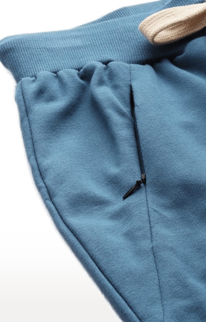 Dillinger | Women's Blue Cotton Solid Casual Jogger 5