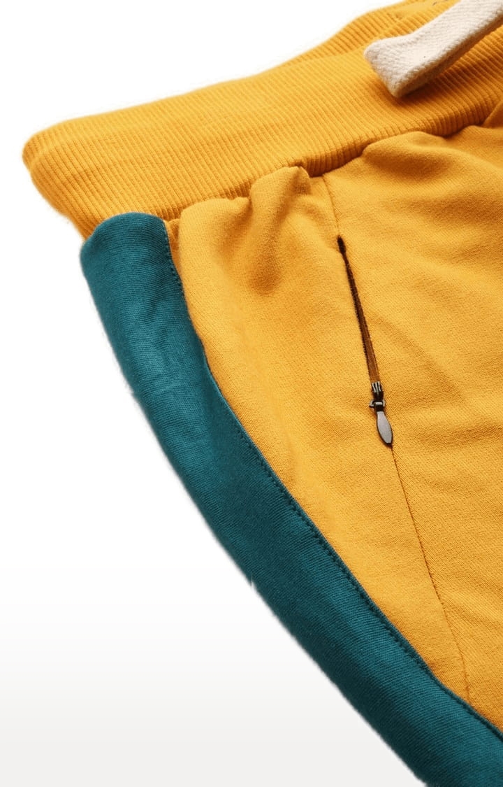 Dillinger | Women's Yellow Cotton Solid Casual Jogger 5
