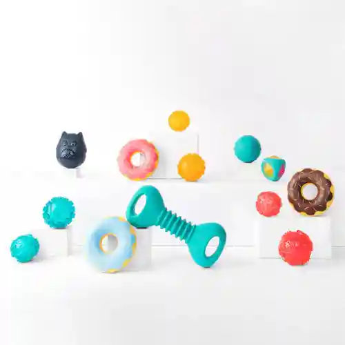 Zippy Paws Zippy Chocolate Tuff Donutz Plush Toy for Dogs