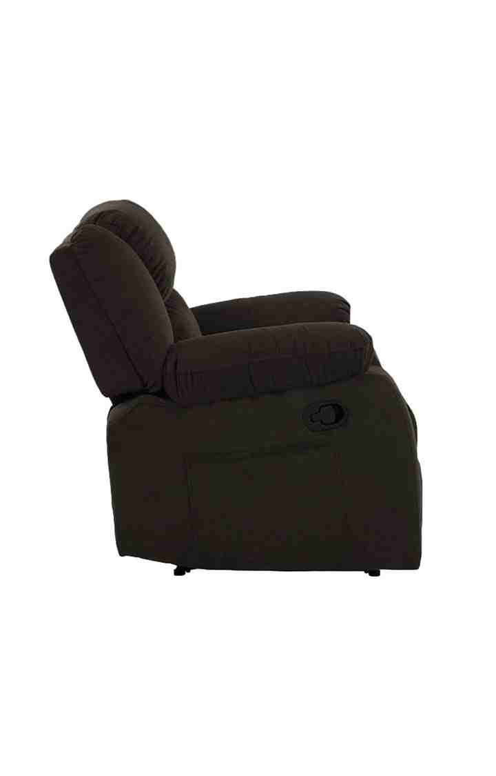 NEUDOT Ease Rocker Single Seater Fabric Recliner - Touch Brown