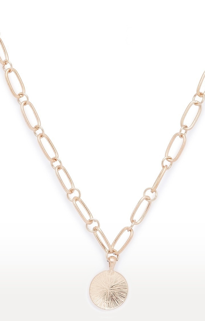 14k White Gold 0.10 CTW Chunky Bezel Set Diamond Necklace - Sindur Style