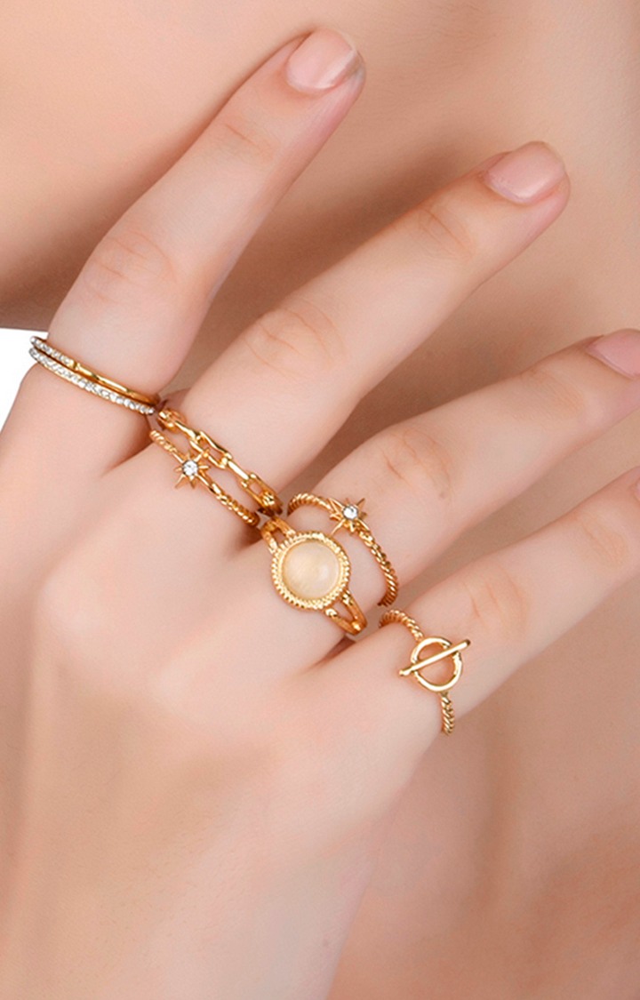 Perfect clearance angel ring