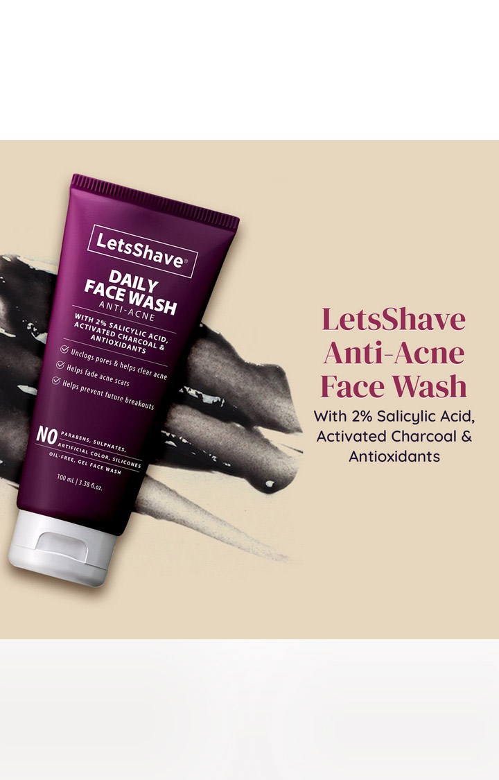 LetsShave | LetsShave Anti acne Face Wash Gel 1