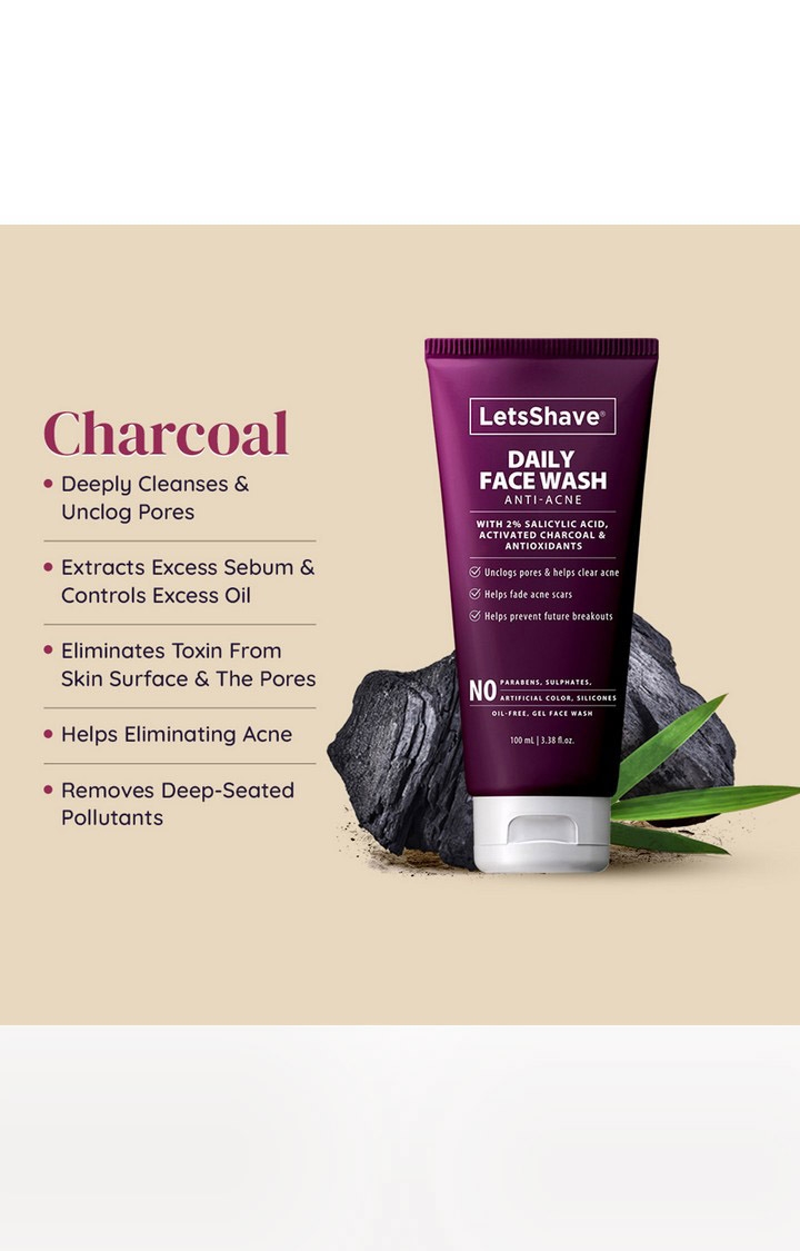 LetsShave | LetsShave Anti acne Face Wash Gel 3