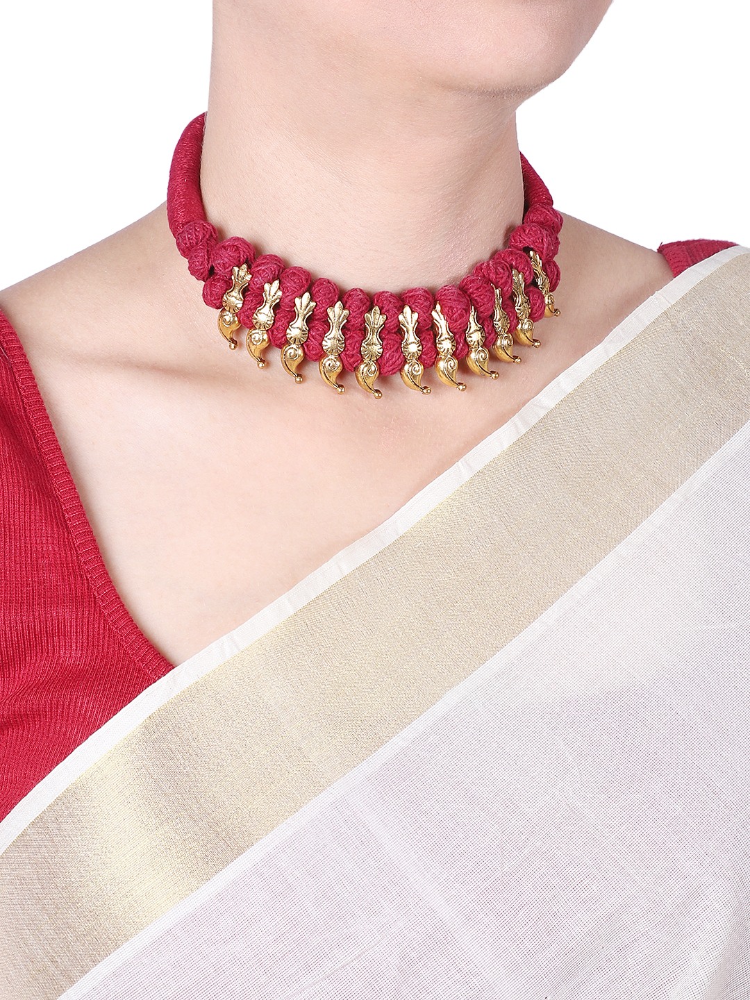 Tribal choker necklace best sale