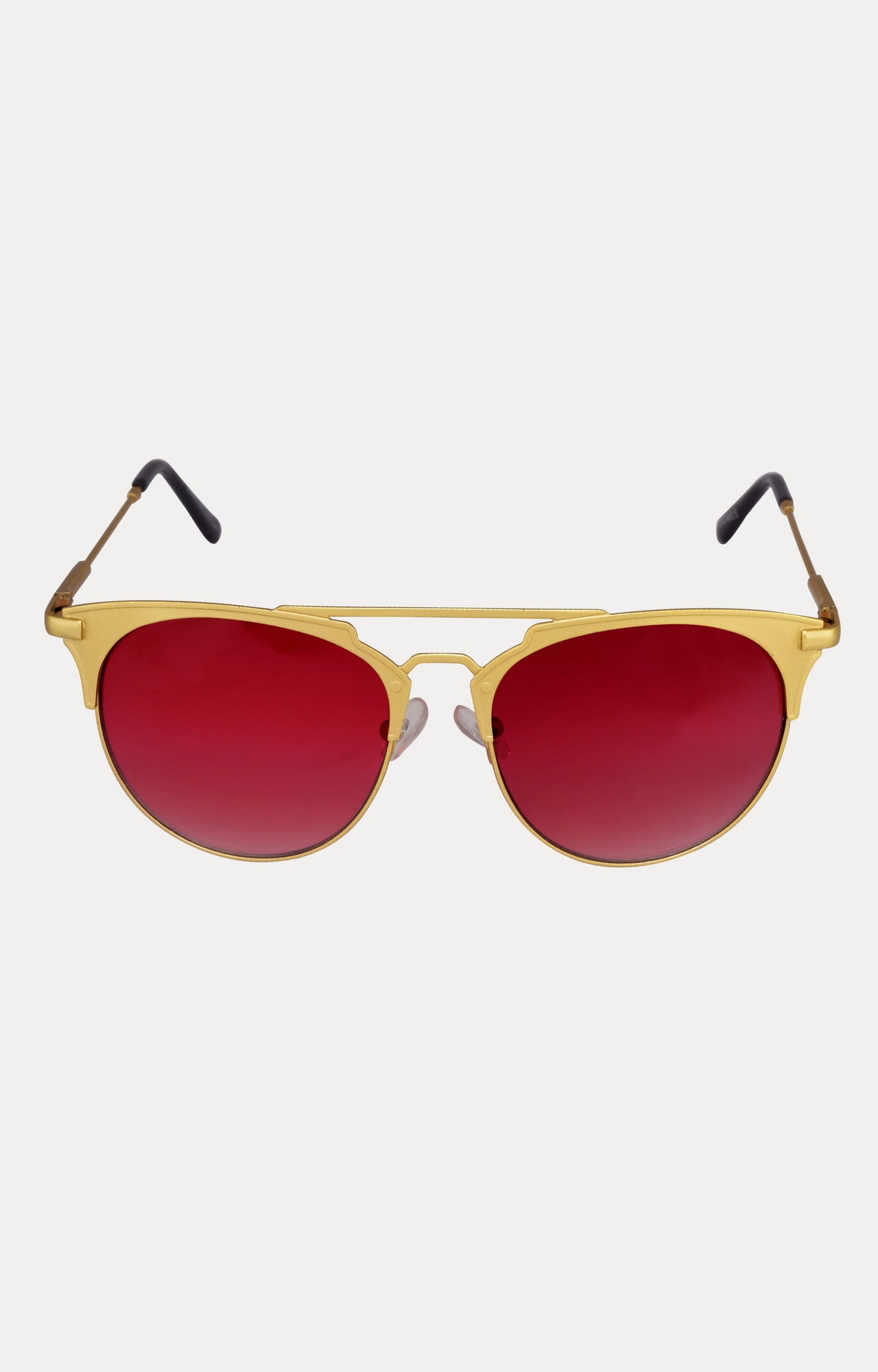 Laurels | Gold Round Sunglasses 1