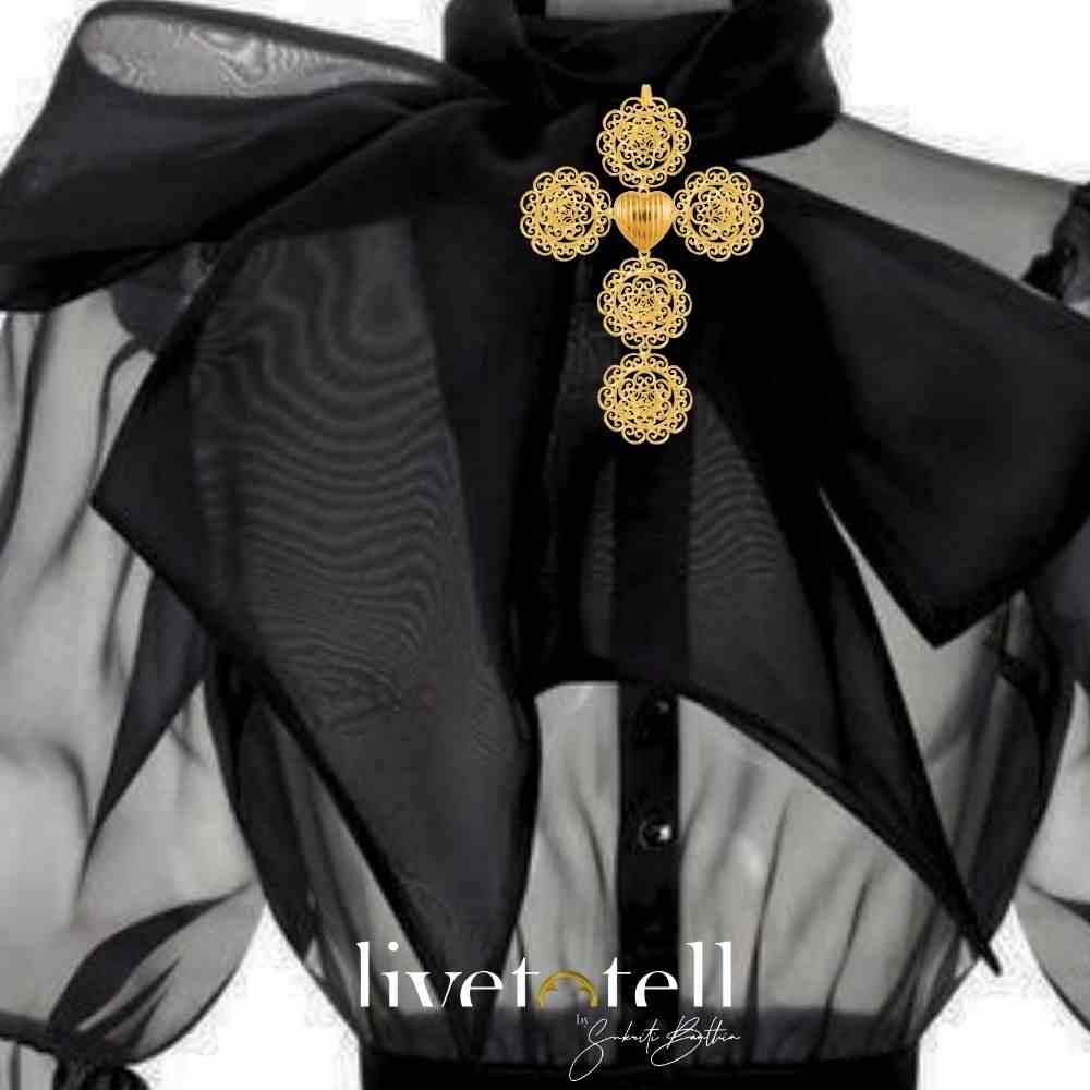CROSS Heart Brooch & Pendant