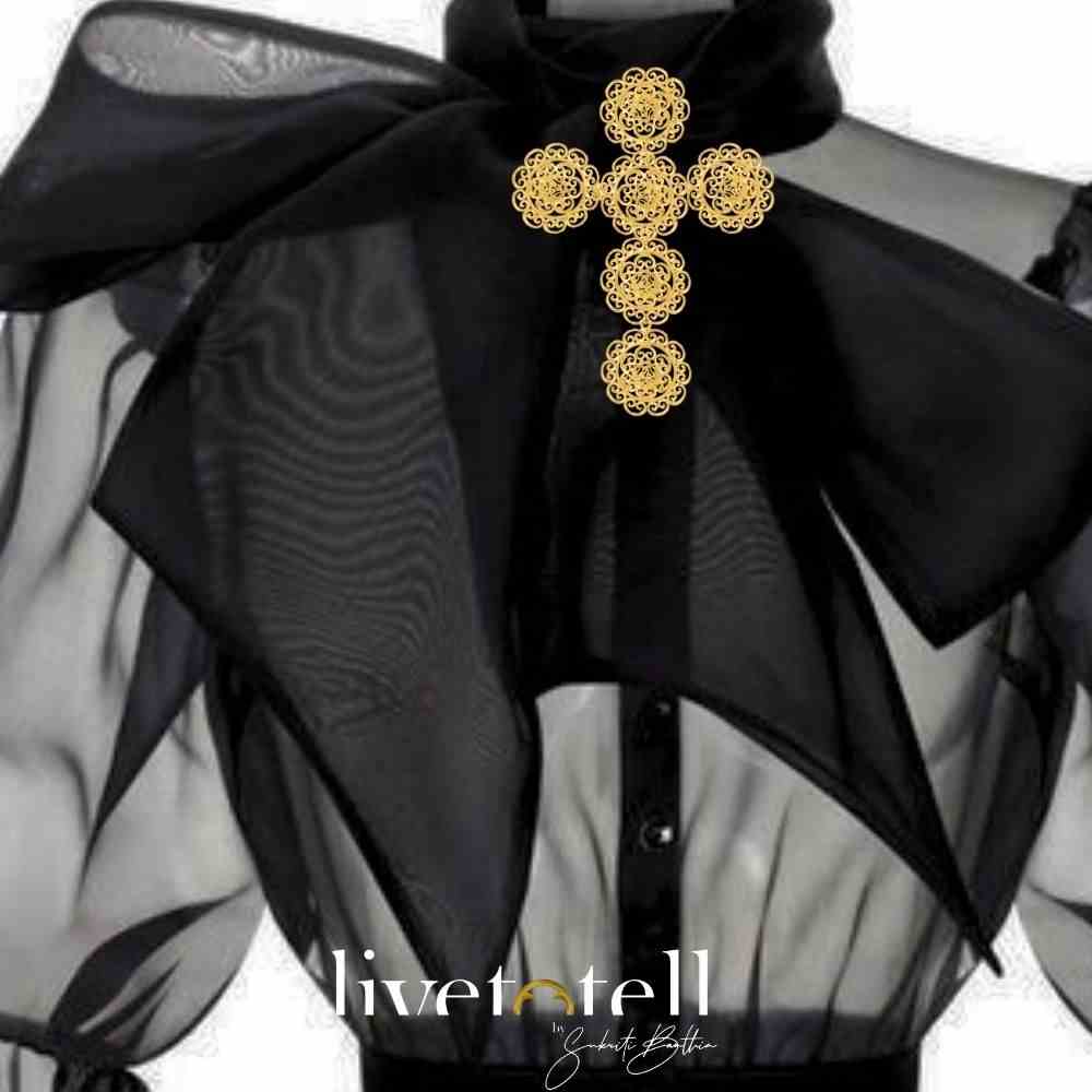 CROSS Victorian Filigree Brooch & Pendant
