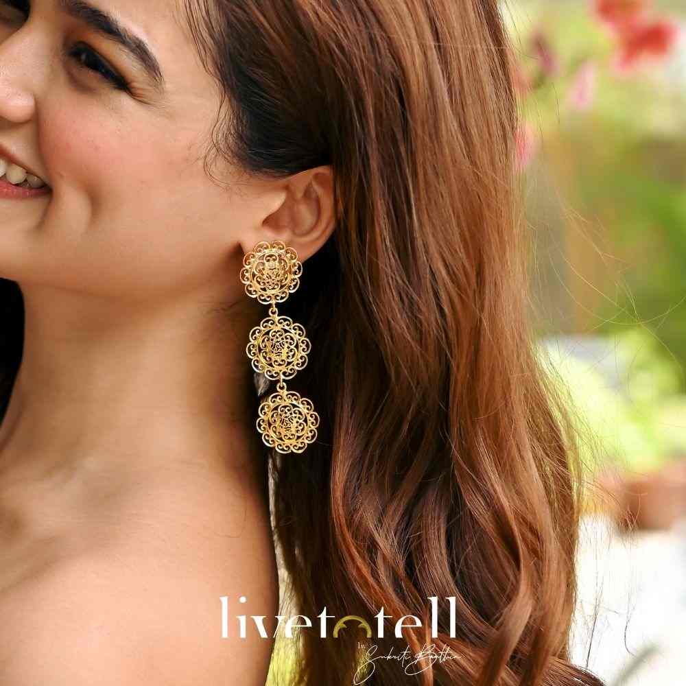 Victorian Filigree Danglers