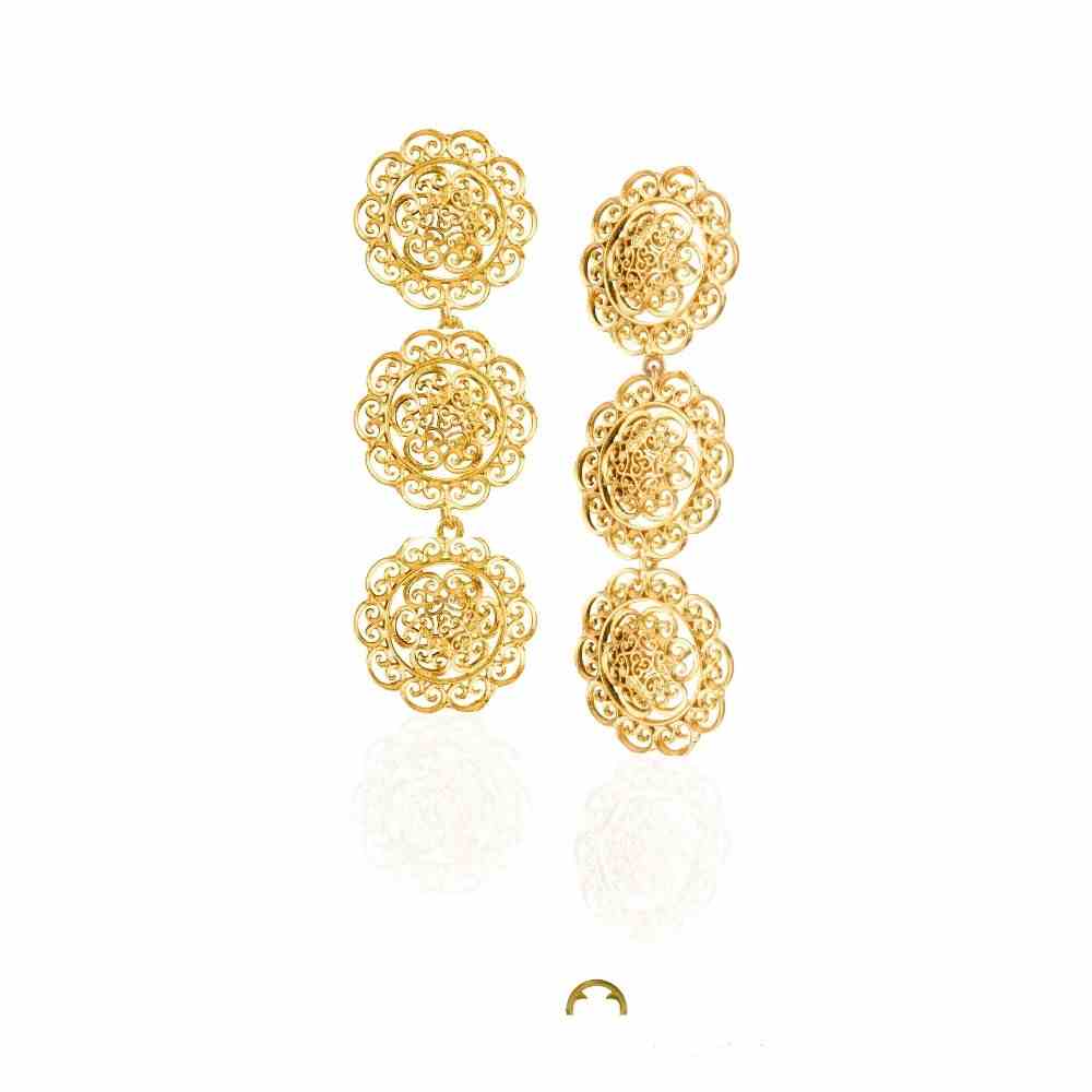 Victorian Filigree Danglers
