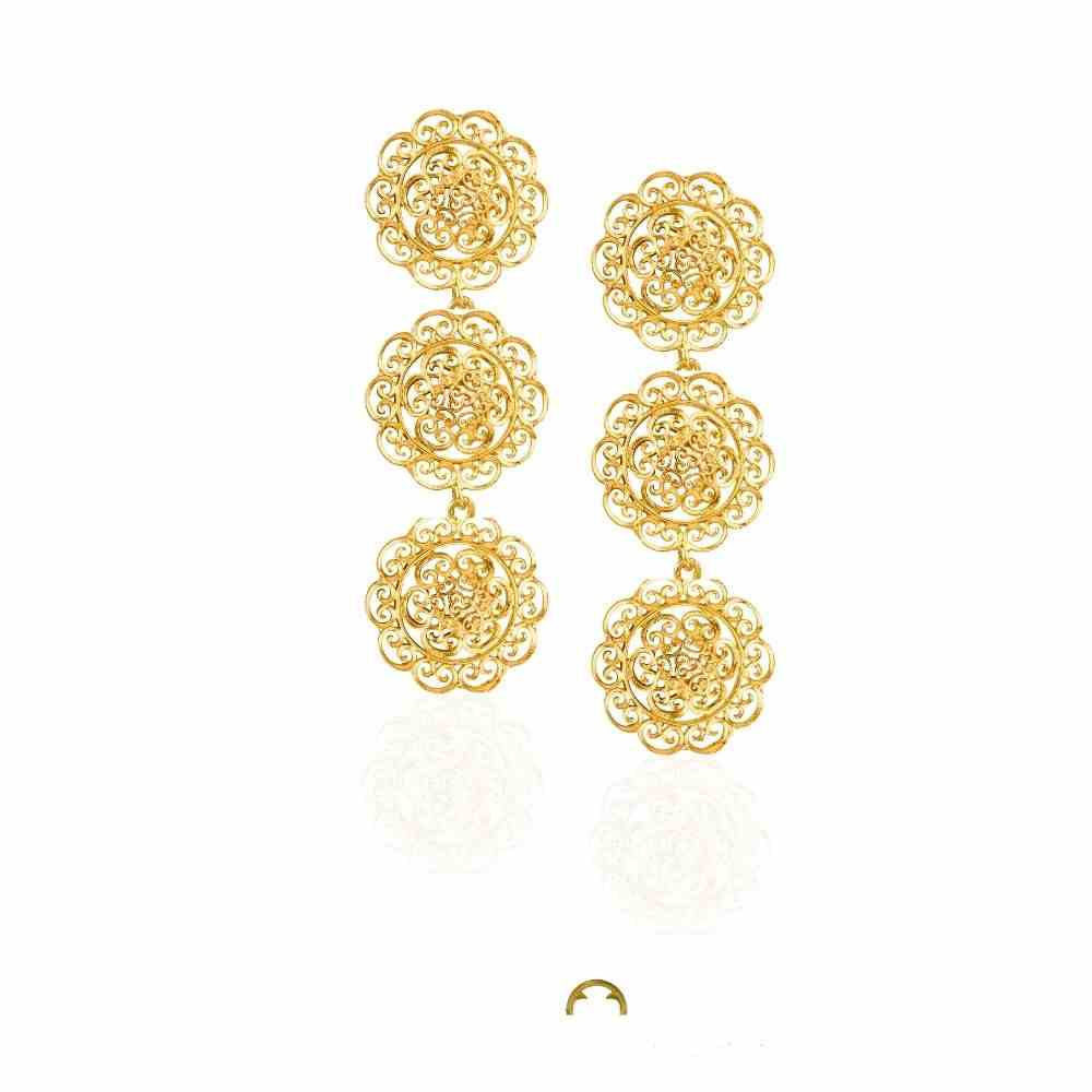 Victorian Filigree Danglers