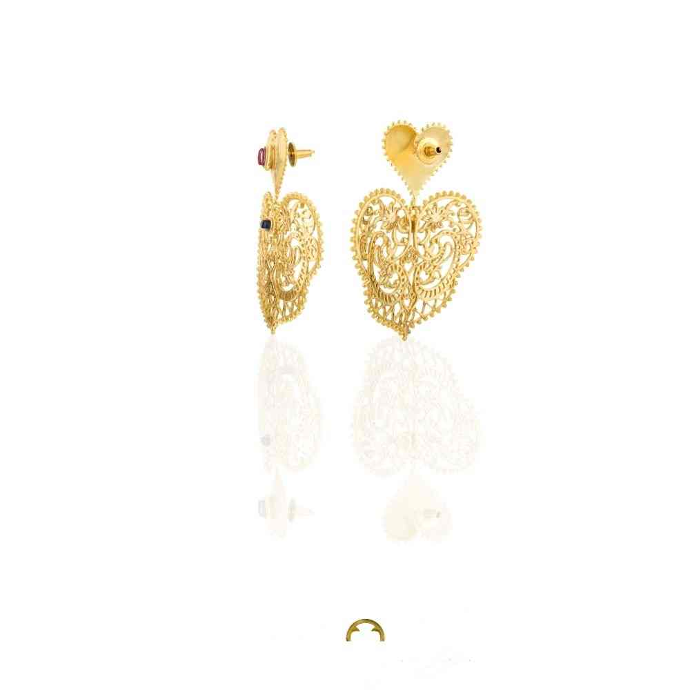 Dilbagh Paan Earrings