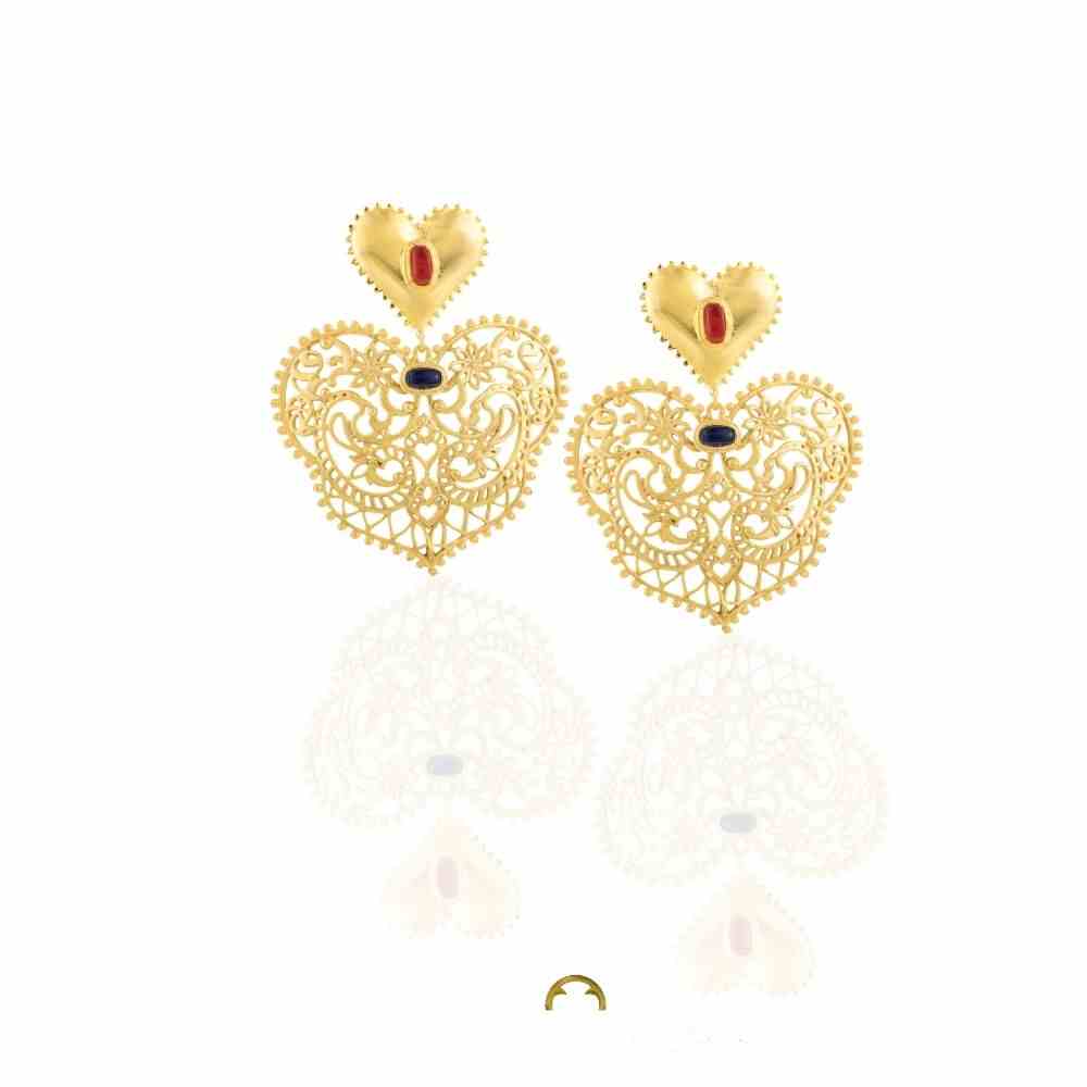 Dilbagh Paan Earrings