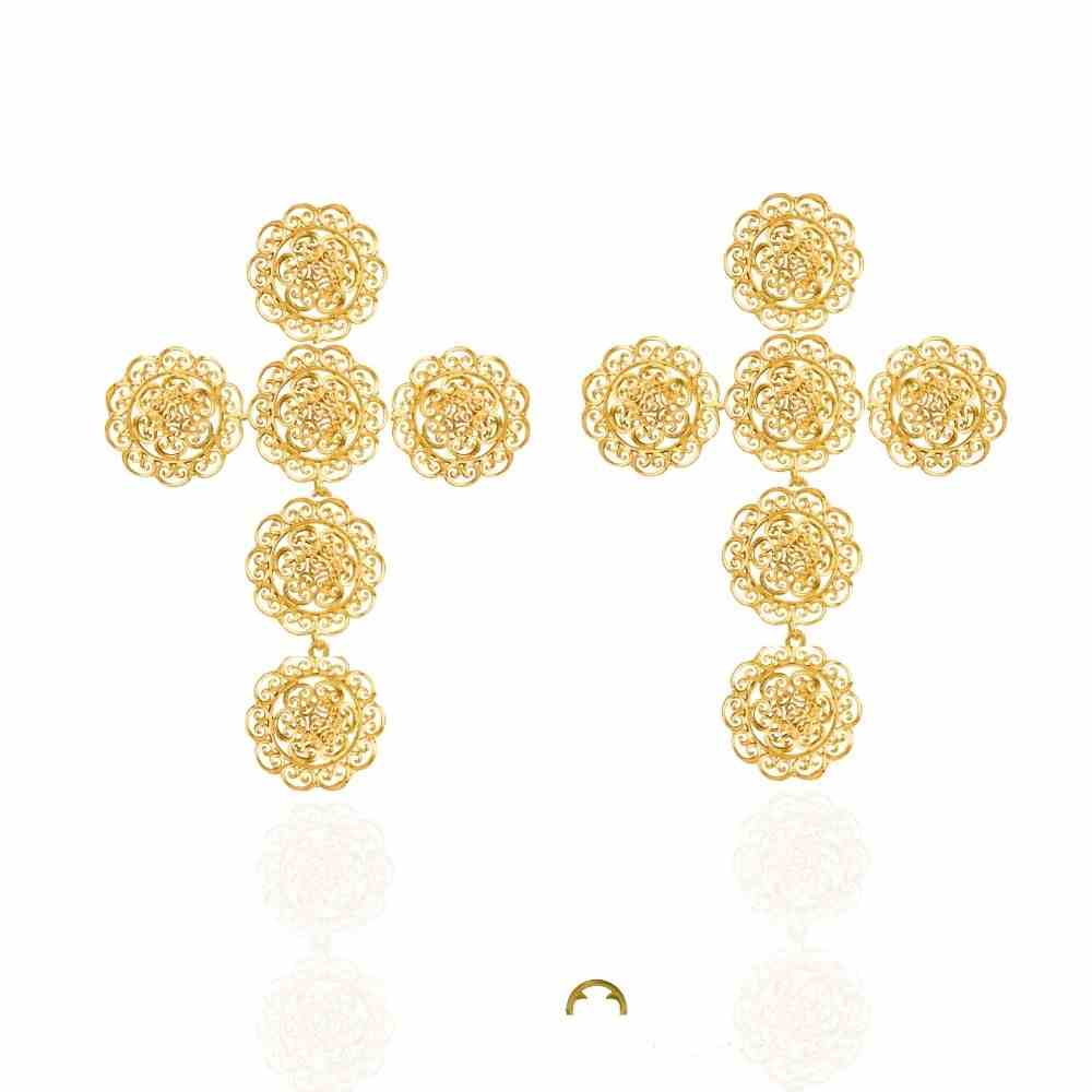 CROSS Victorian Filigree Earrings