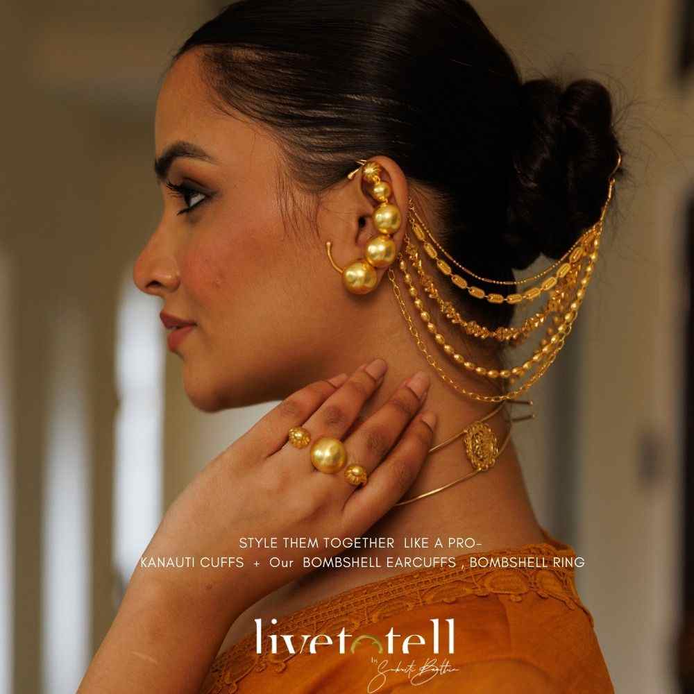 Apsara Kanauti Ear Cuffs