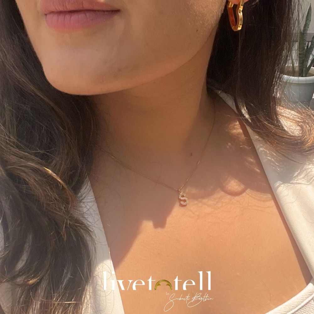 Diamond Initaial Pendants