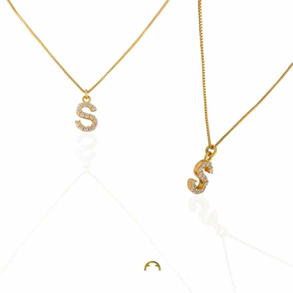 Diamond Initaial Pendants