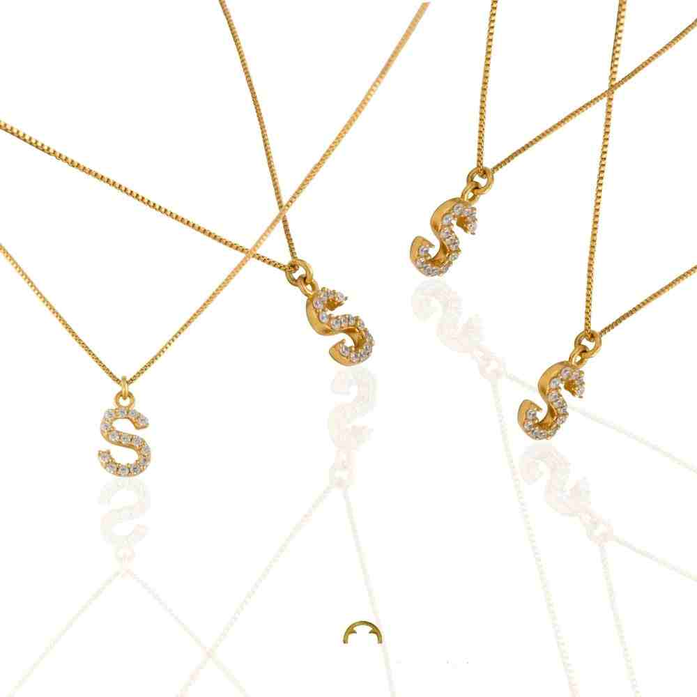 Diamond Initaial Pendants