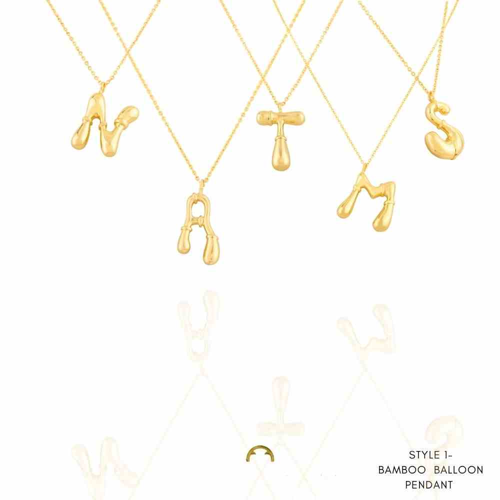 Initial Balloon Pendant
