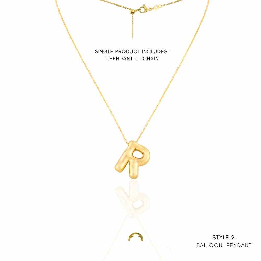 Initial Balloon Pendant