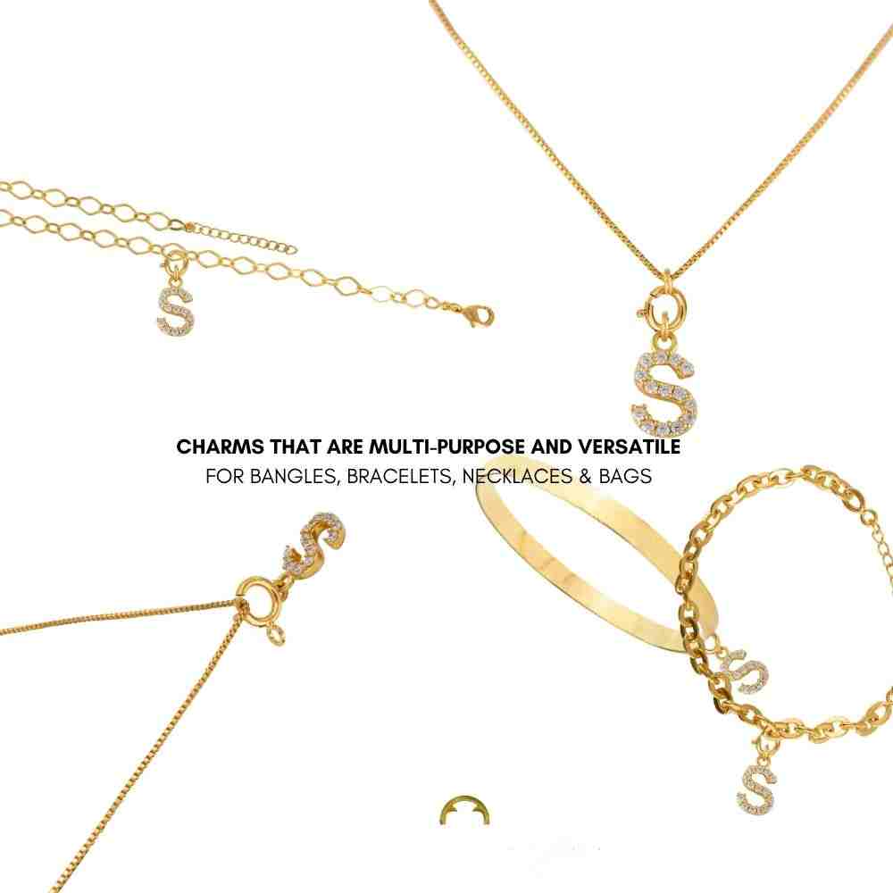 Initial Pendant & Charm