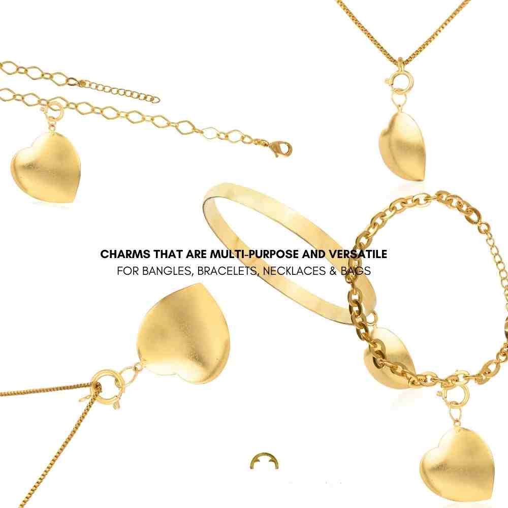 I Heart Me Pendant & Charm