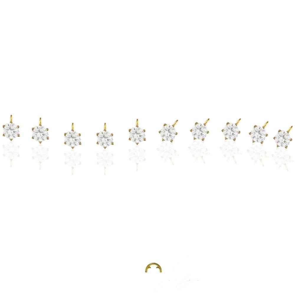 Crystal Diamond Pendant & Charm