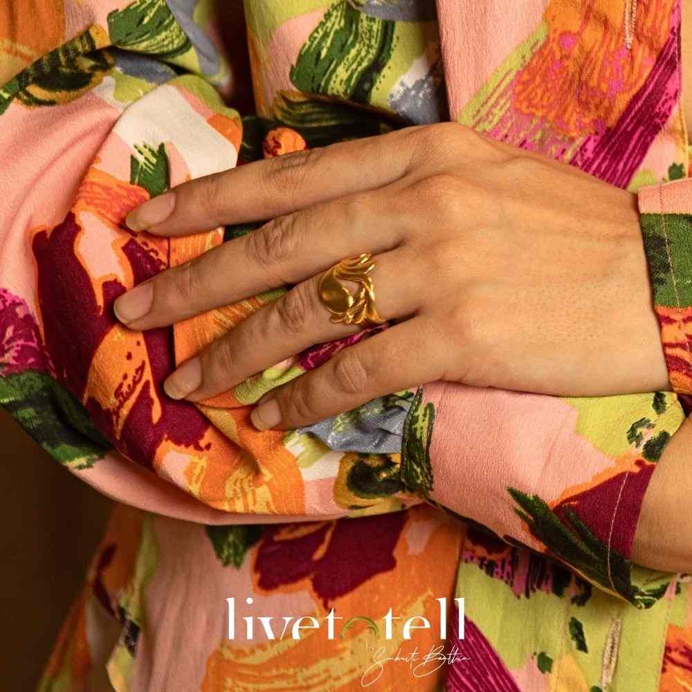 Floral Twine Ring