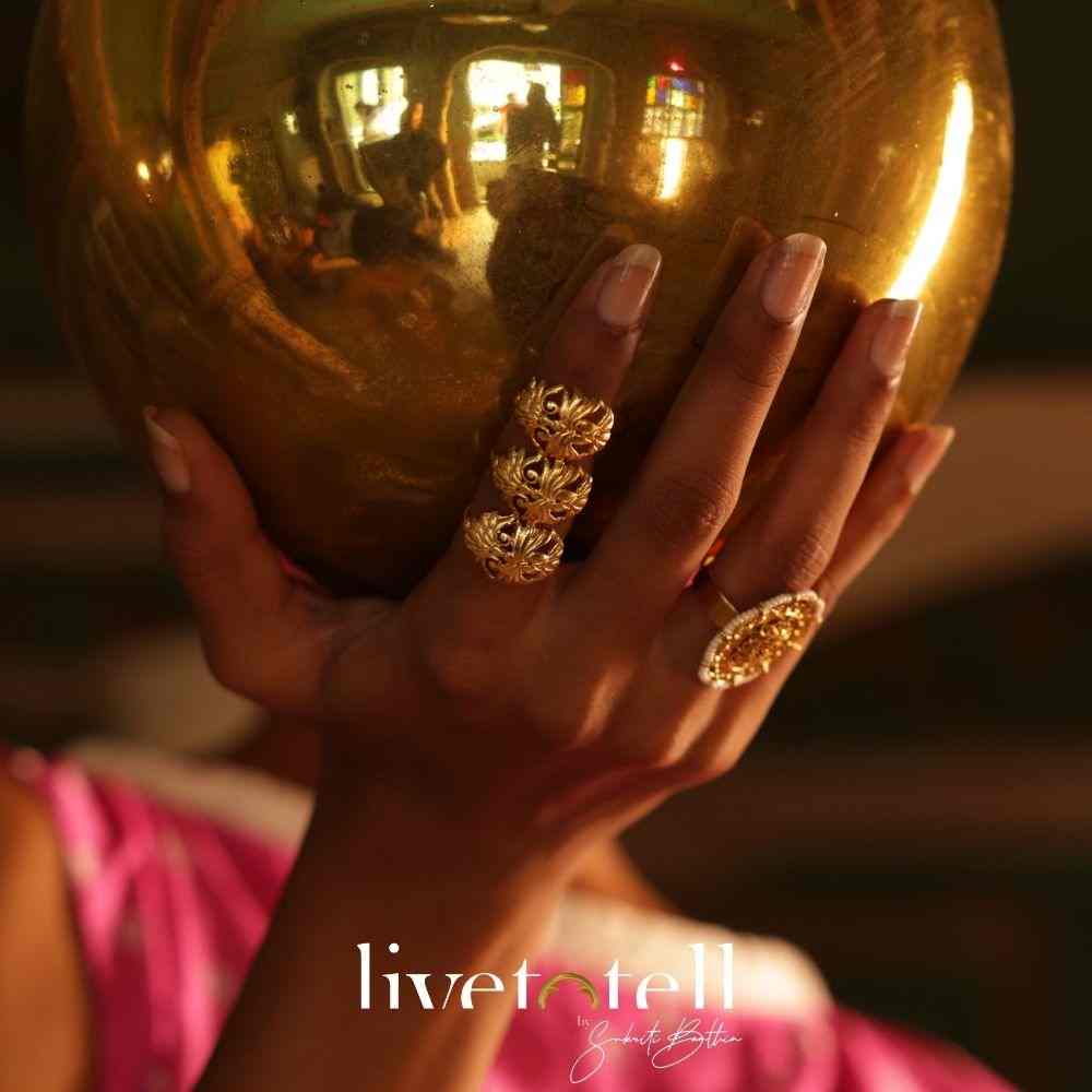Victorial Filigree Ring with PEARLS