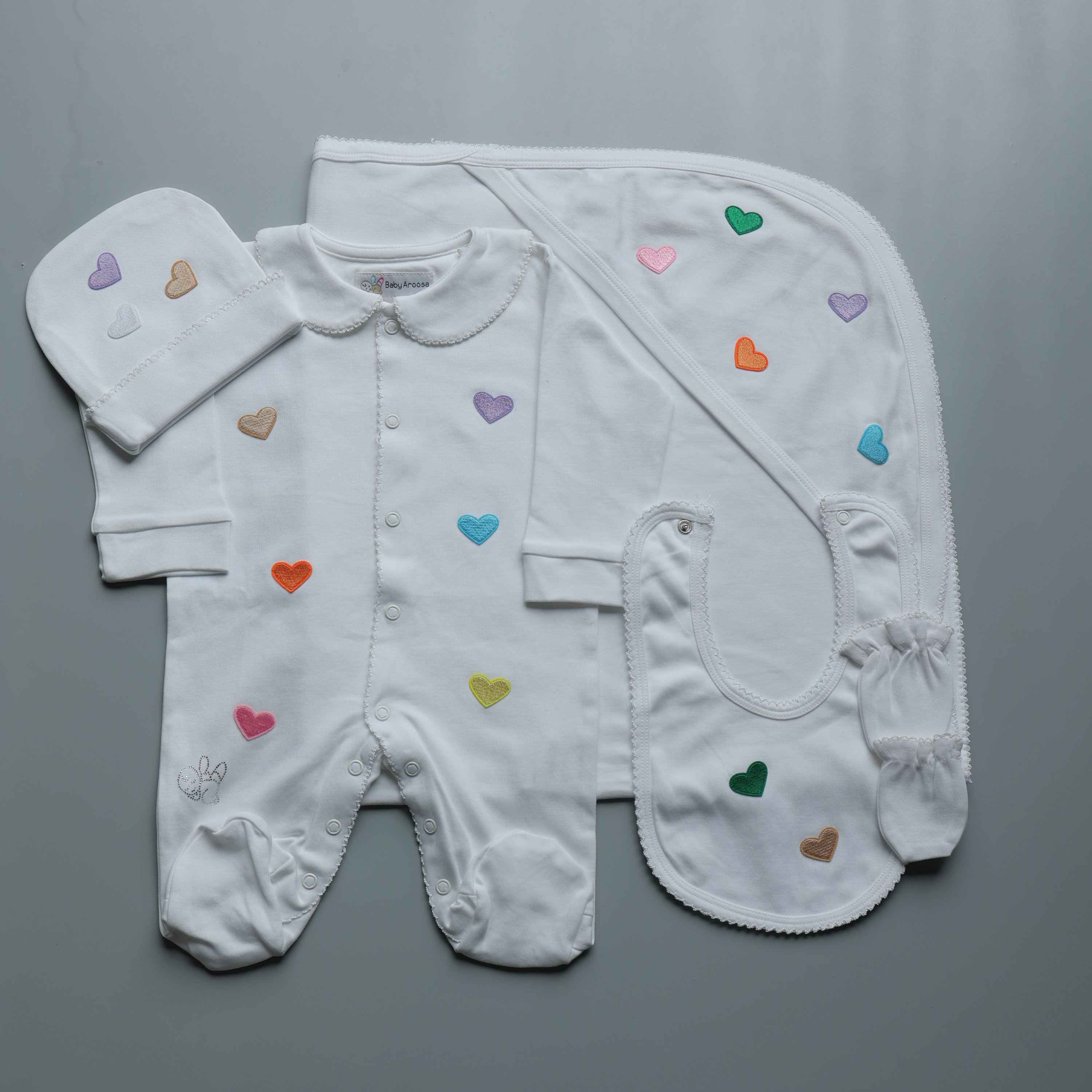 SnowDrop Love Romper Set