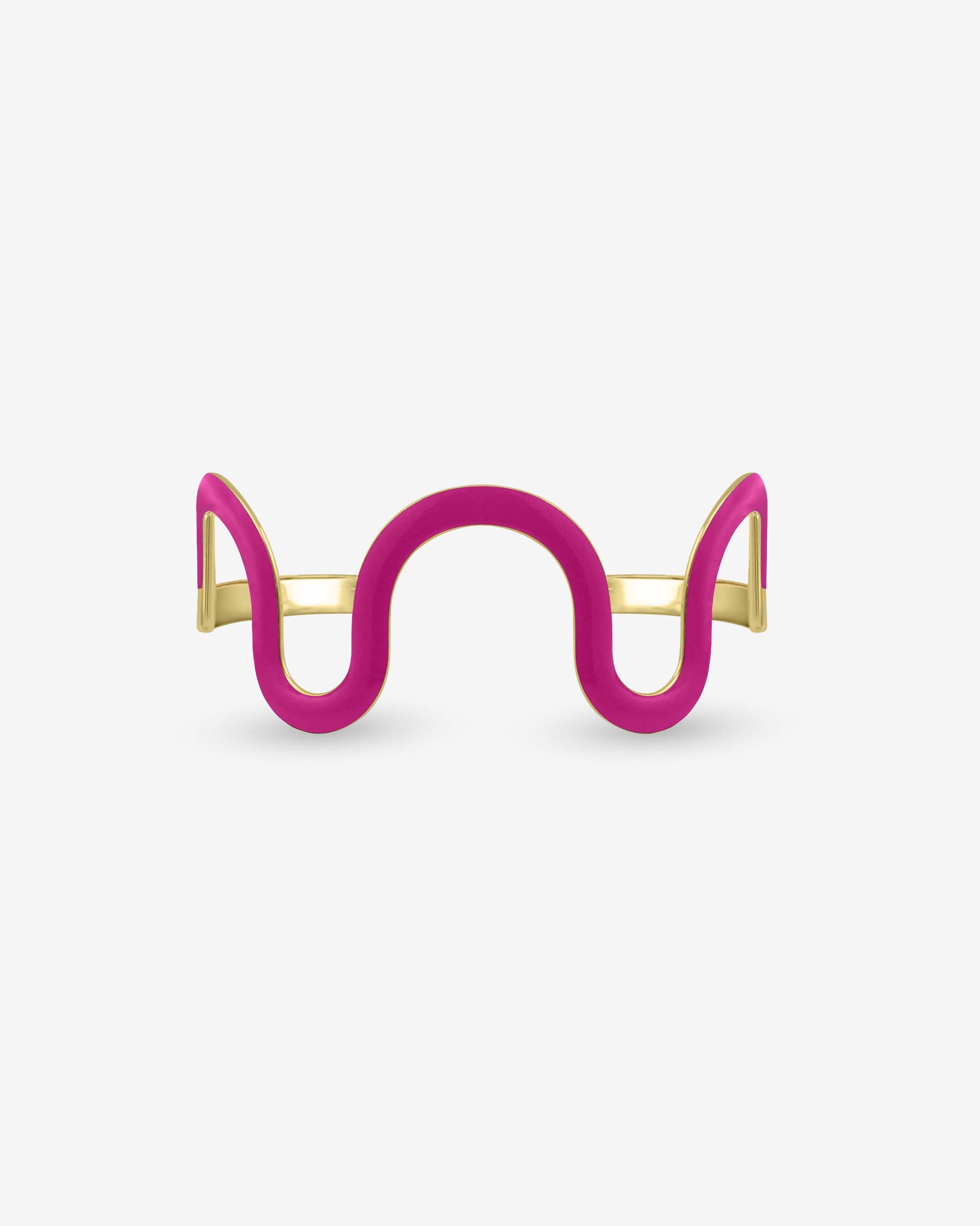 Swirl Enamel Cuff