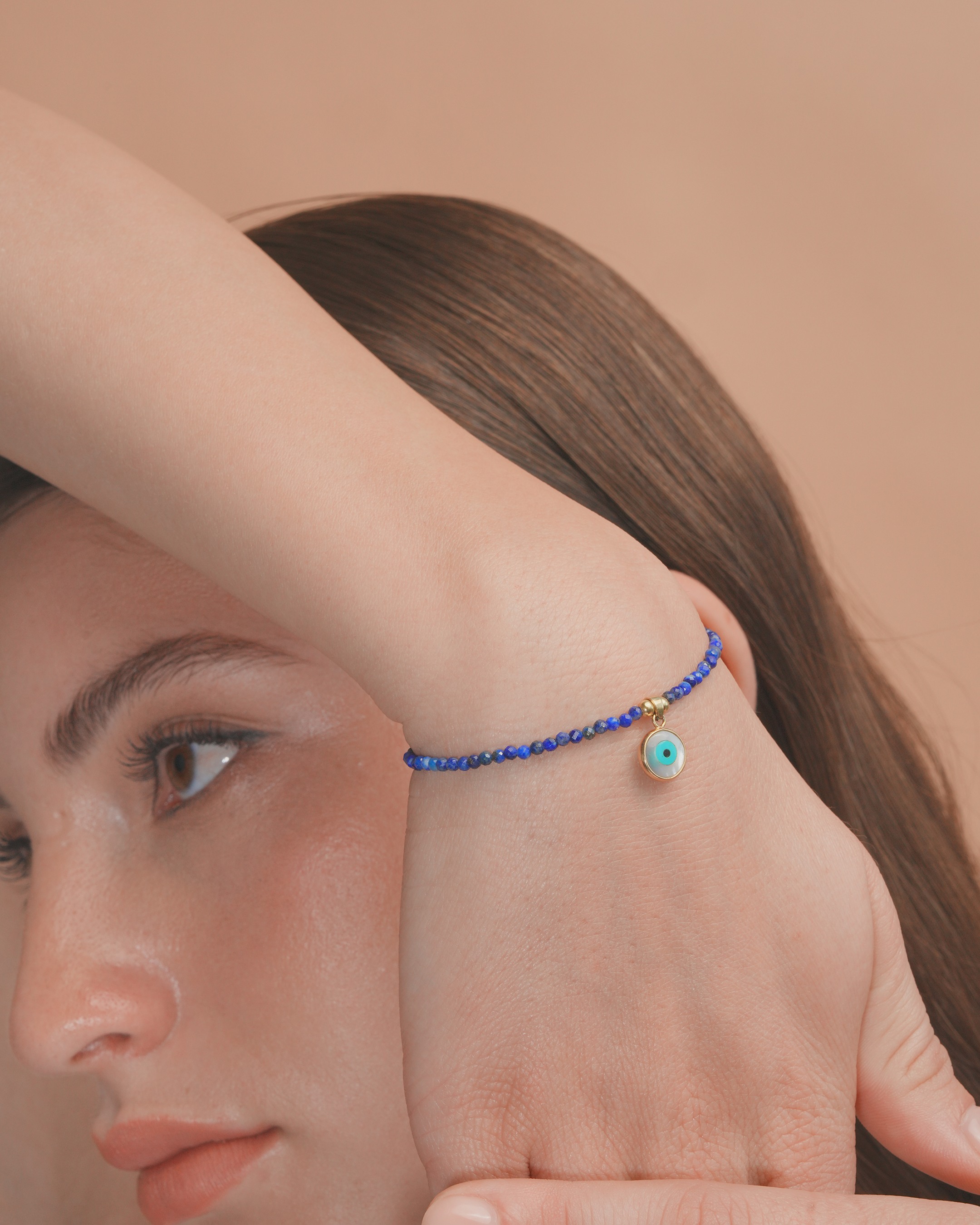 Lapis Lazuli Beaded Bracelet