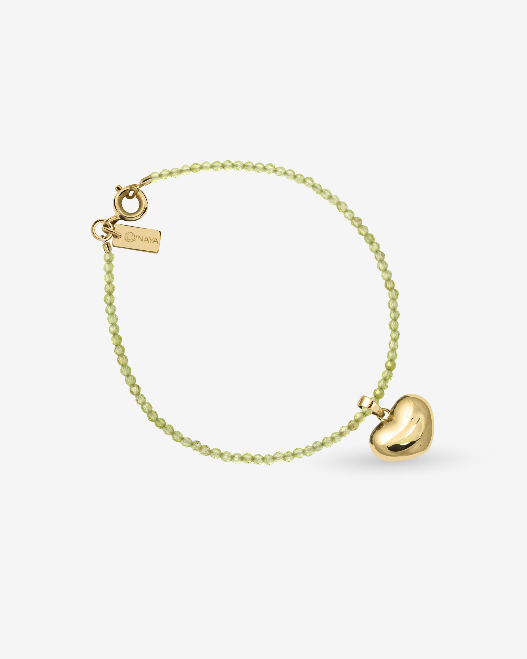 Peridot Beaded Bracelet