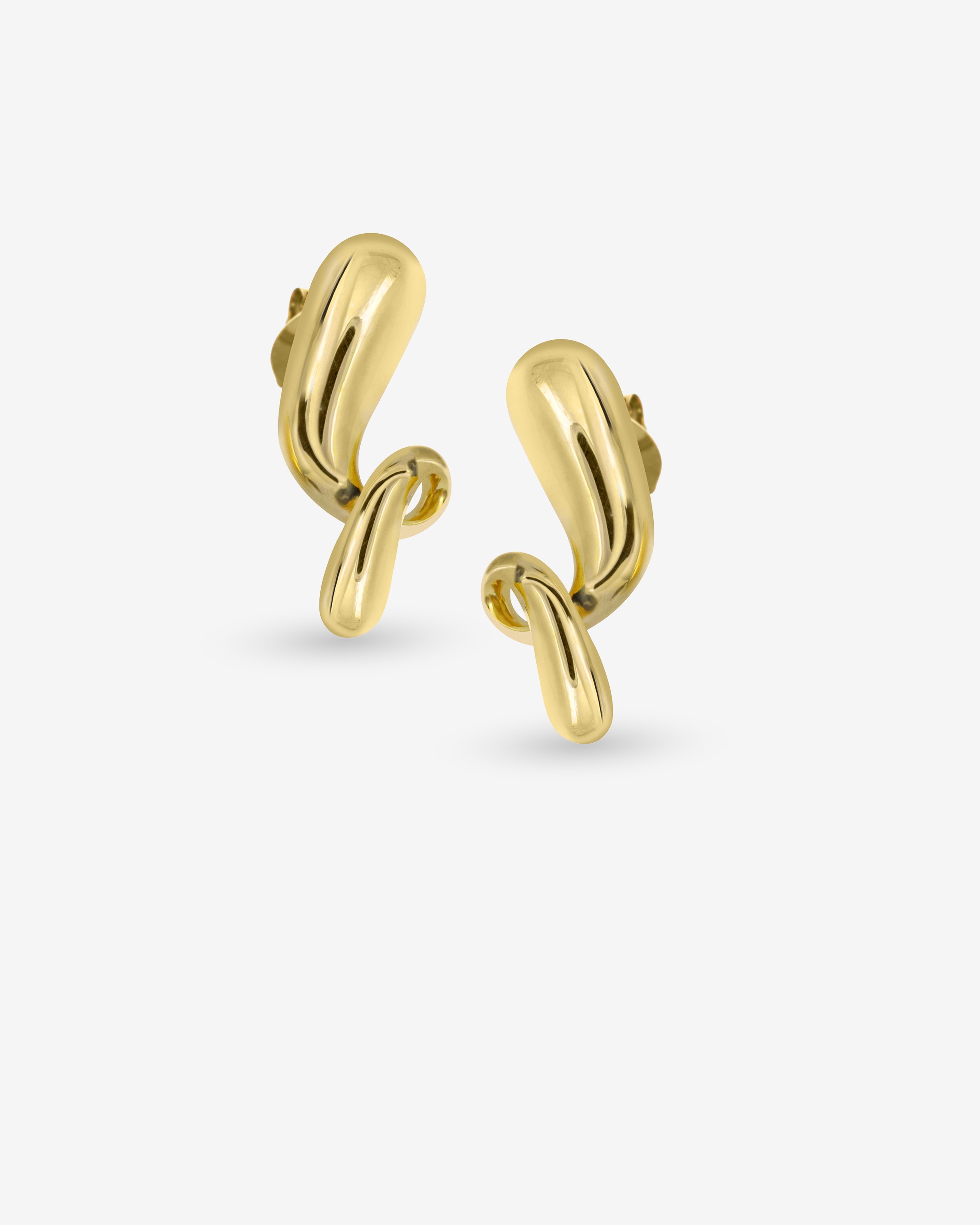 Solid Pebble Drop Earrings