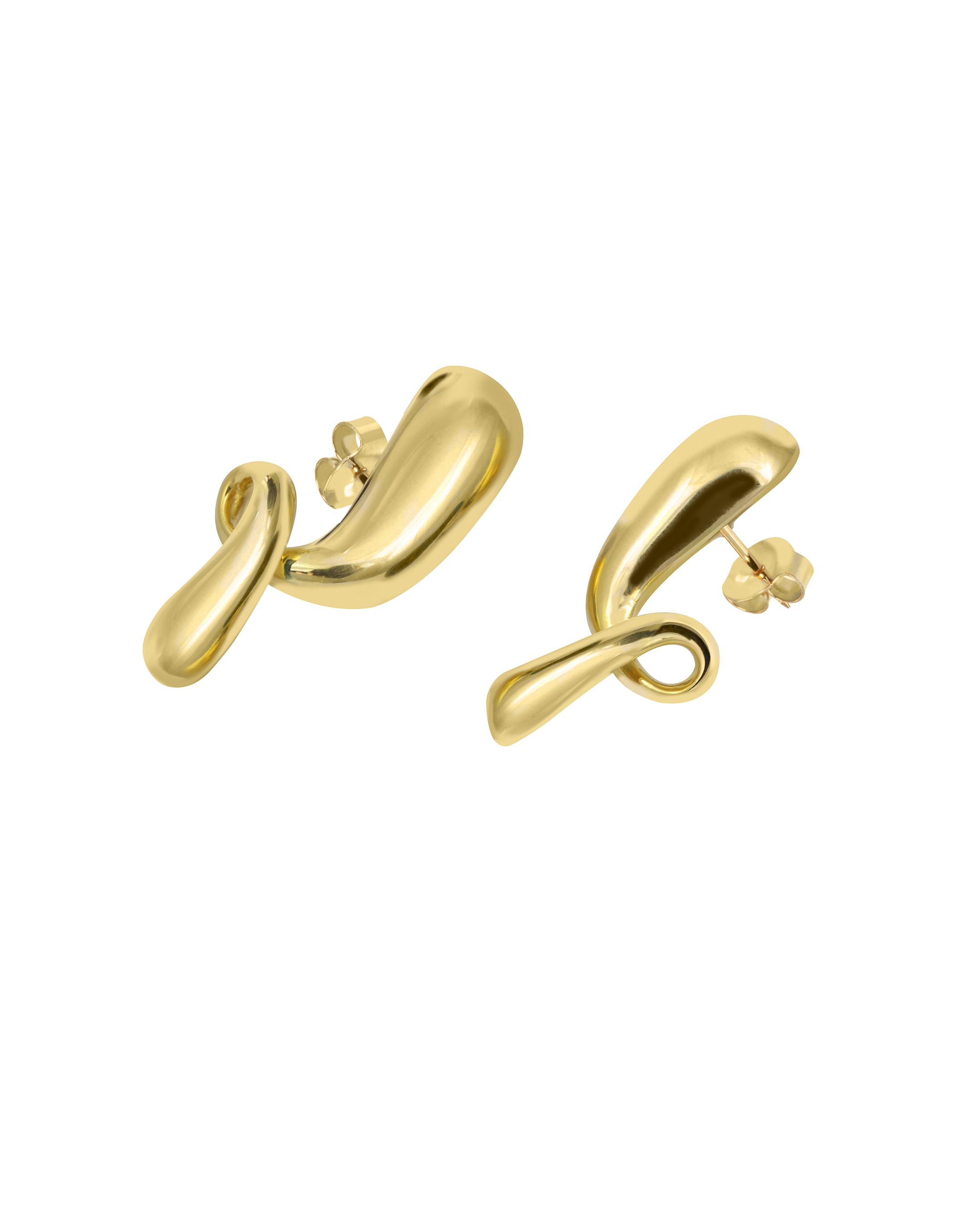 Solid Pebble Drop Earrings