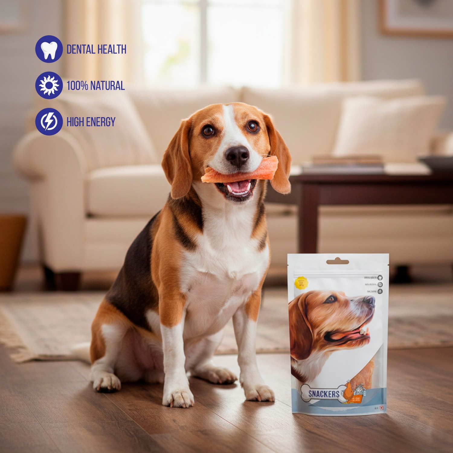Snackers Chicken Fillet Dog Treat, 80 g