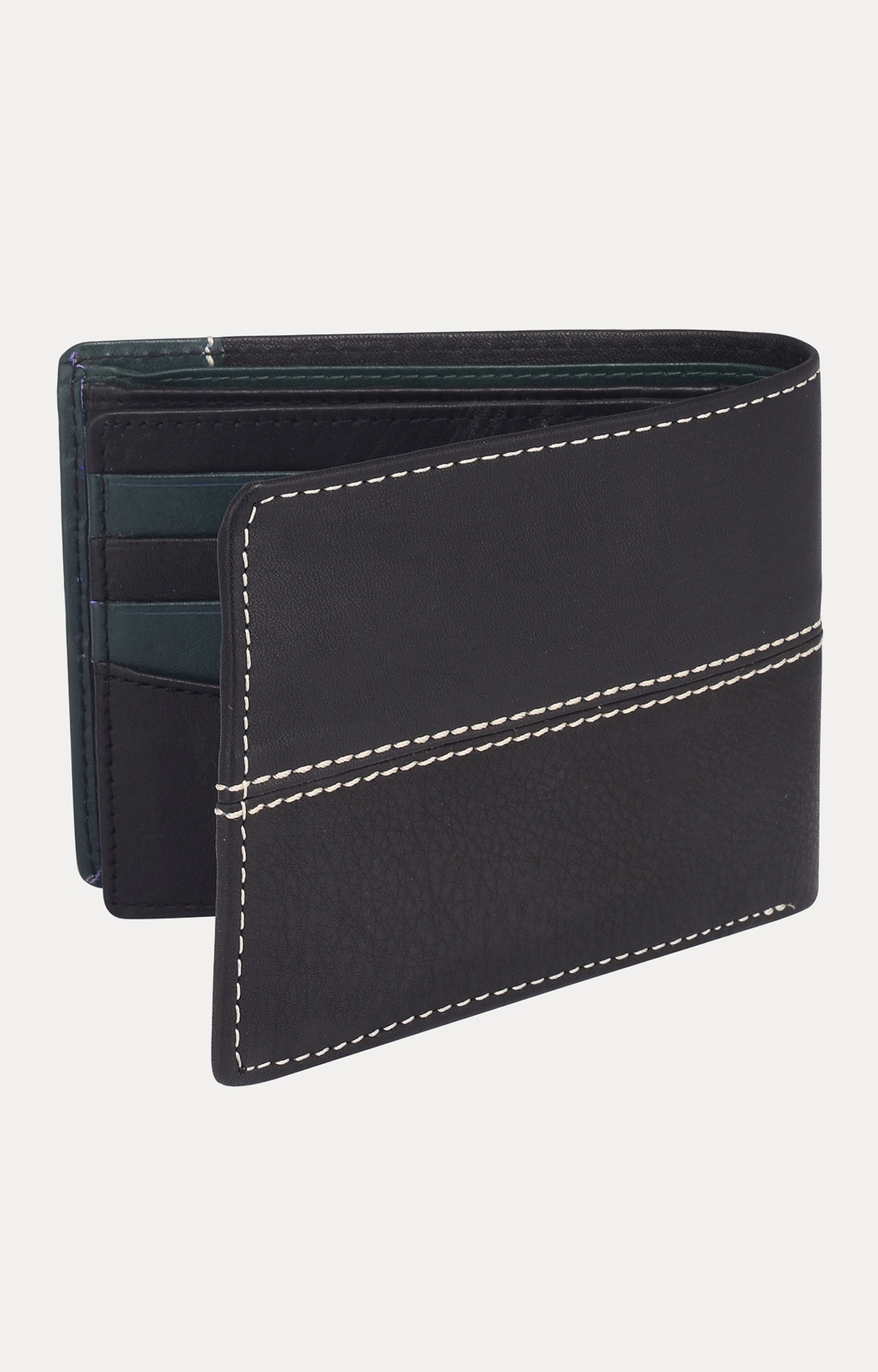 Green and Black Wallet