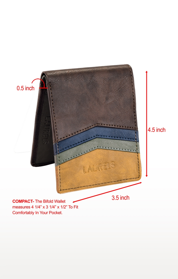 Laurels | Brown Wallet 3