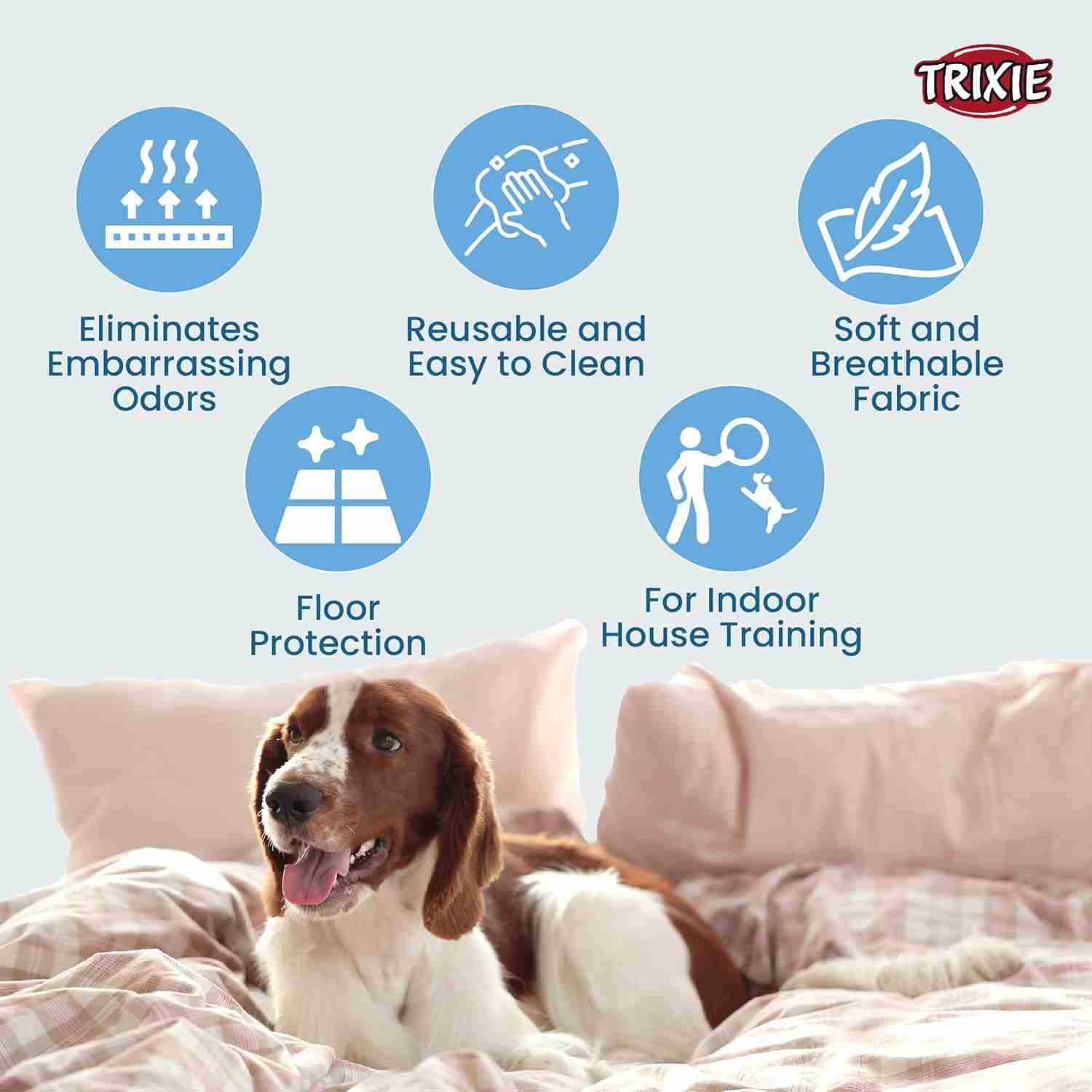 Trixie Pads for Protective Pant for Dogs, 10 Large Pads