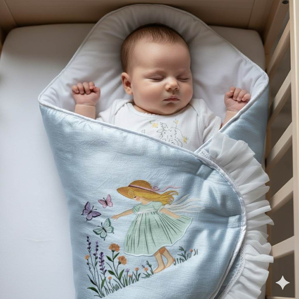 Butterfly Meadow Baby Drape