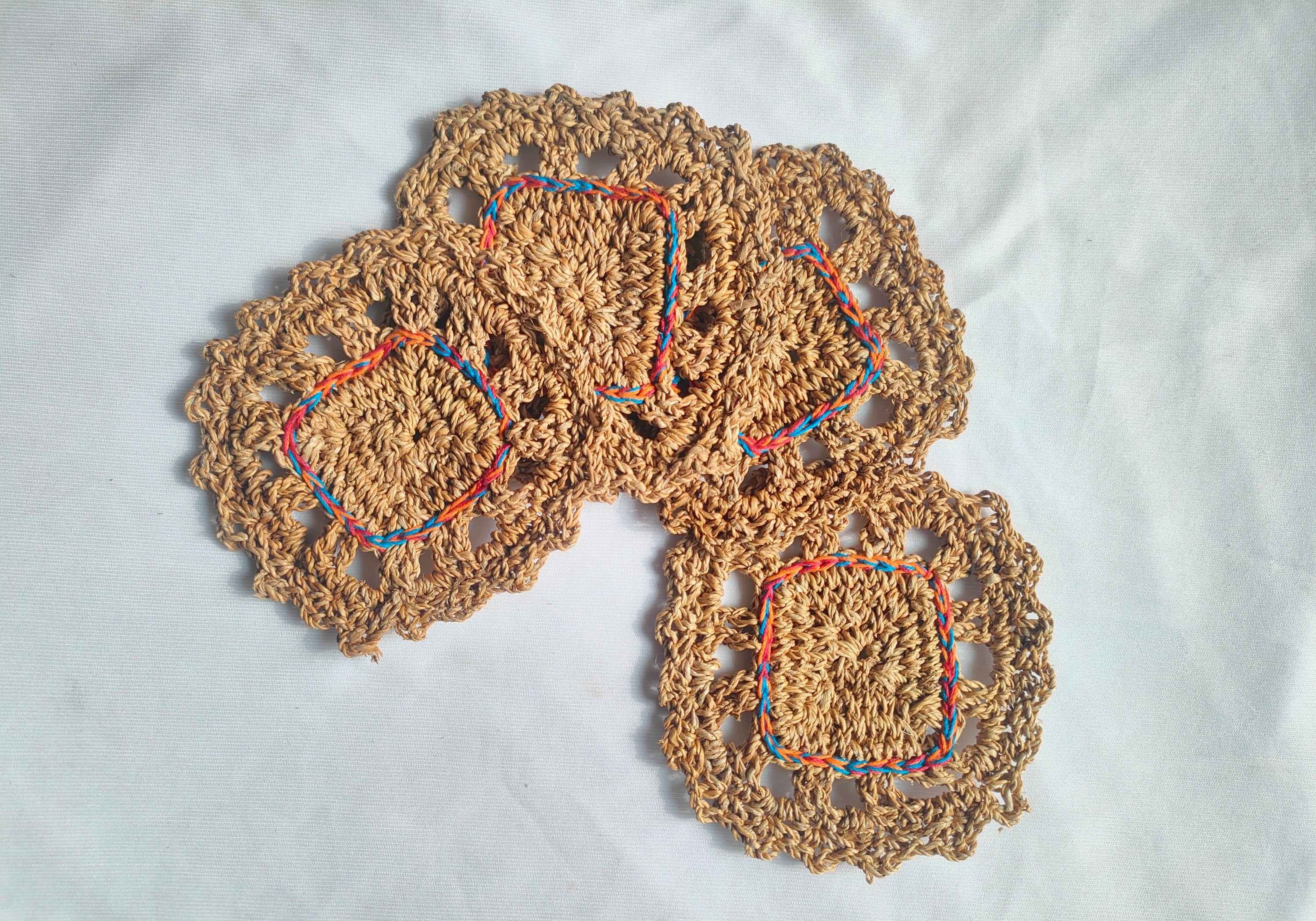 Banan Stem Rectangle Coasters
