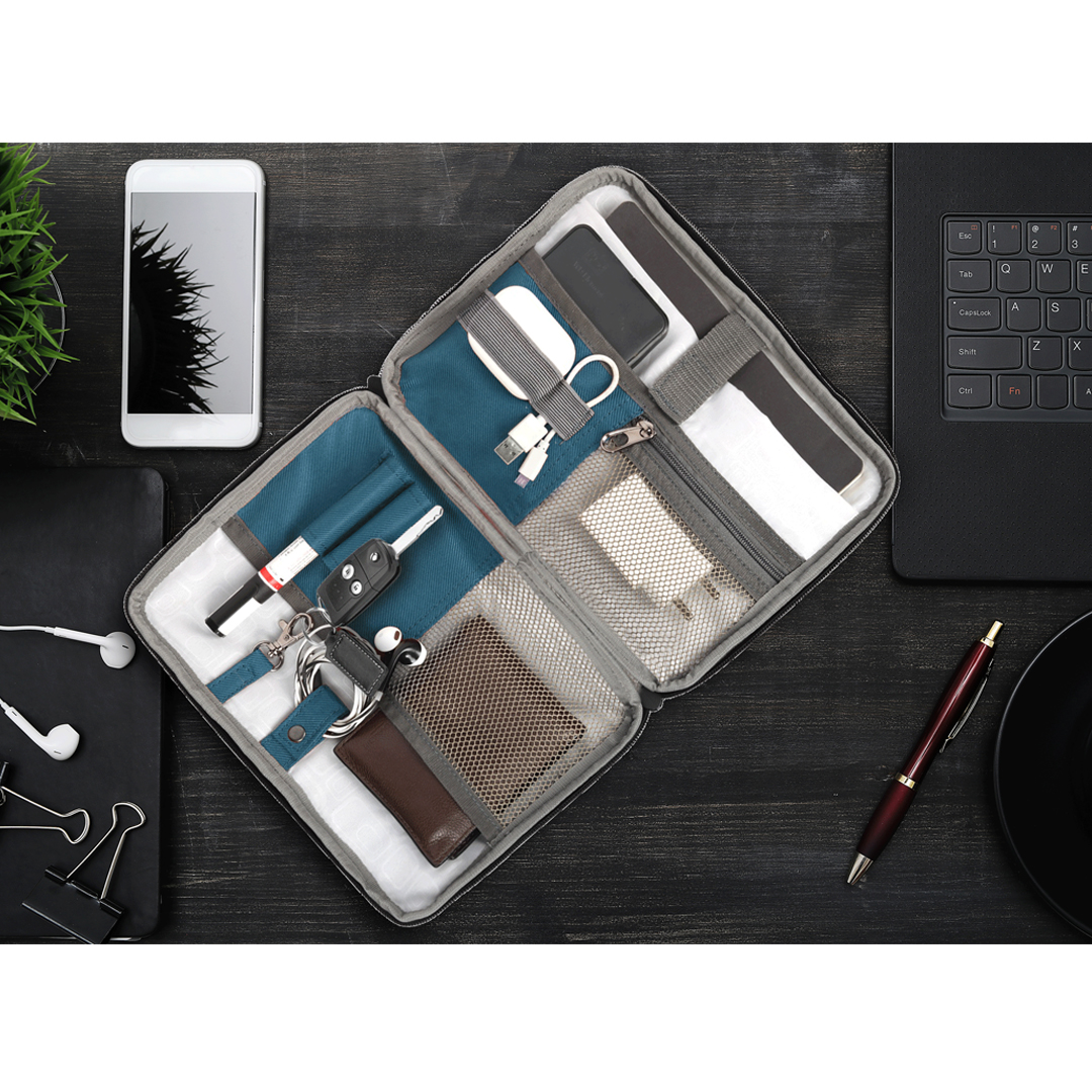 Laptop Backpack and Tech Kit - Blue