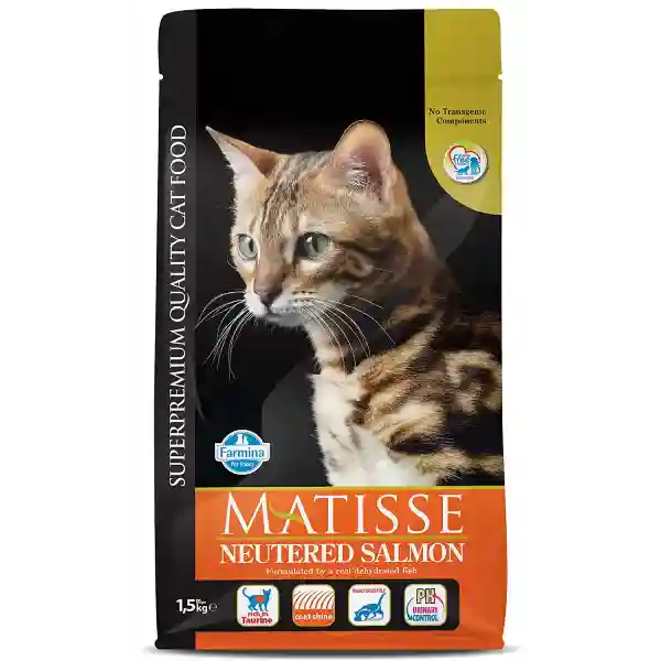 Matisse Neutered Adult Cat Food Salmon