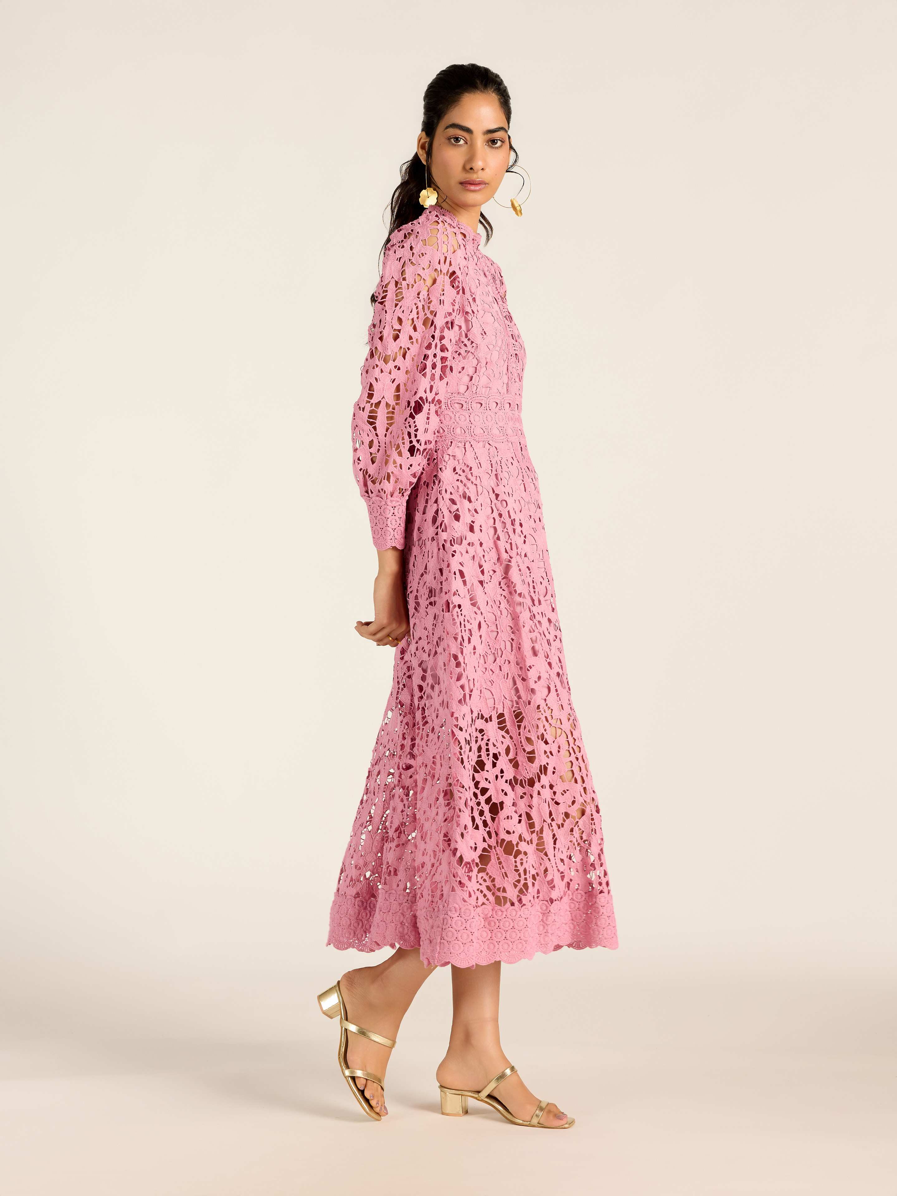 Pink Marin Long Dress