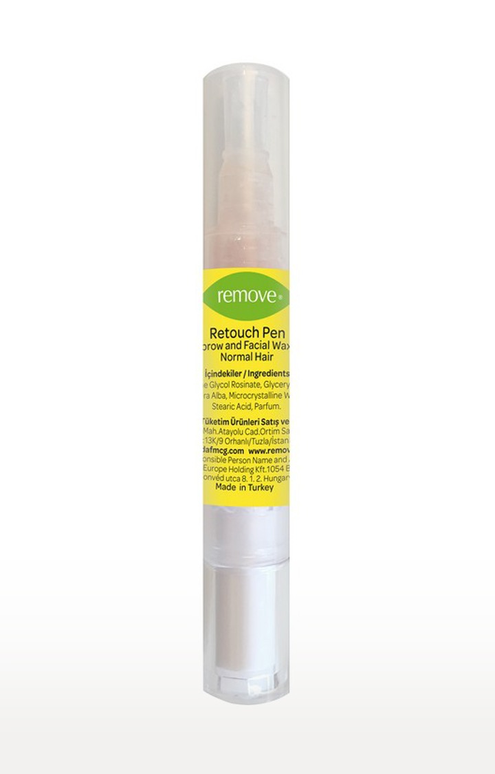 Remove Retouch Eyebrow And Facial Wax Pen 4Ml - Normal Hair 