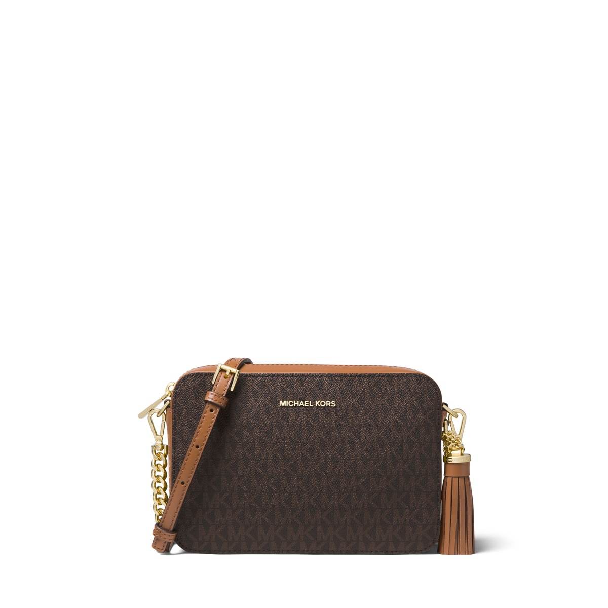 Jet Set Medium Logo Crossbody Bag