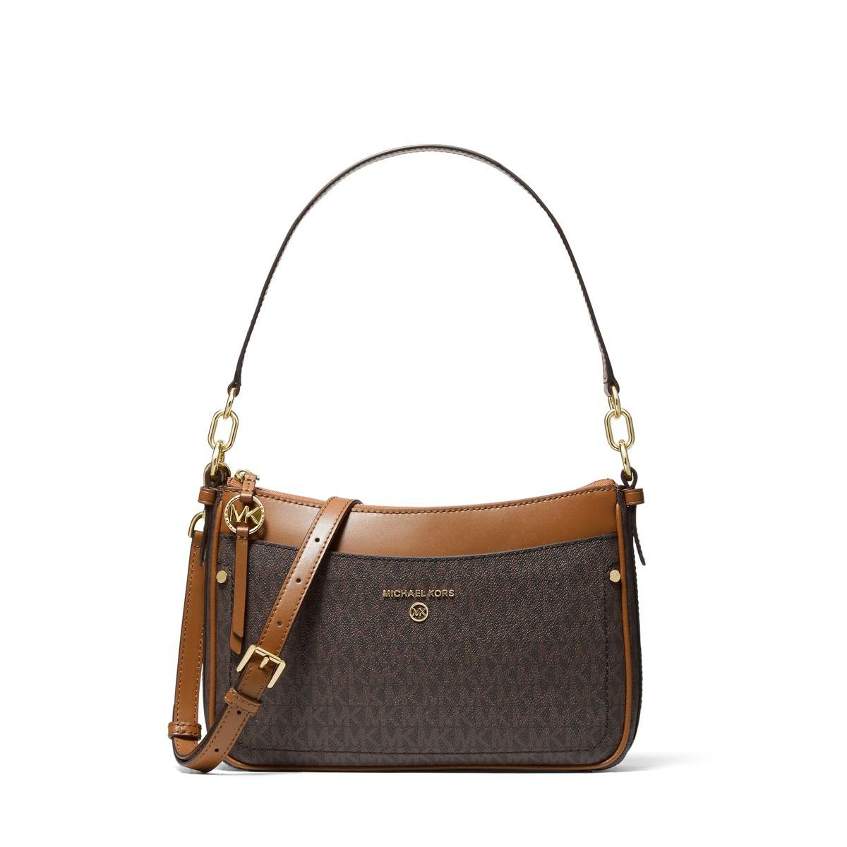 Jet Set Medium Logo Shoulder Bag