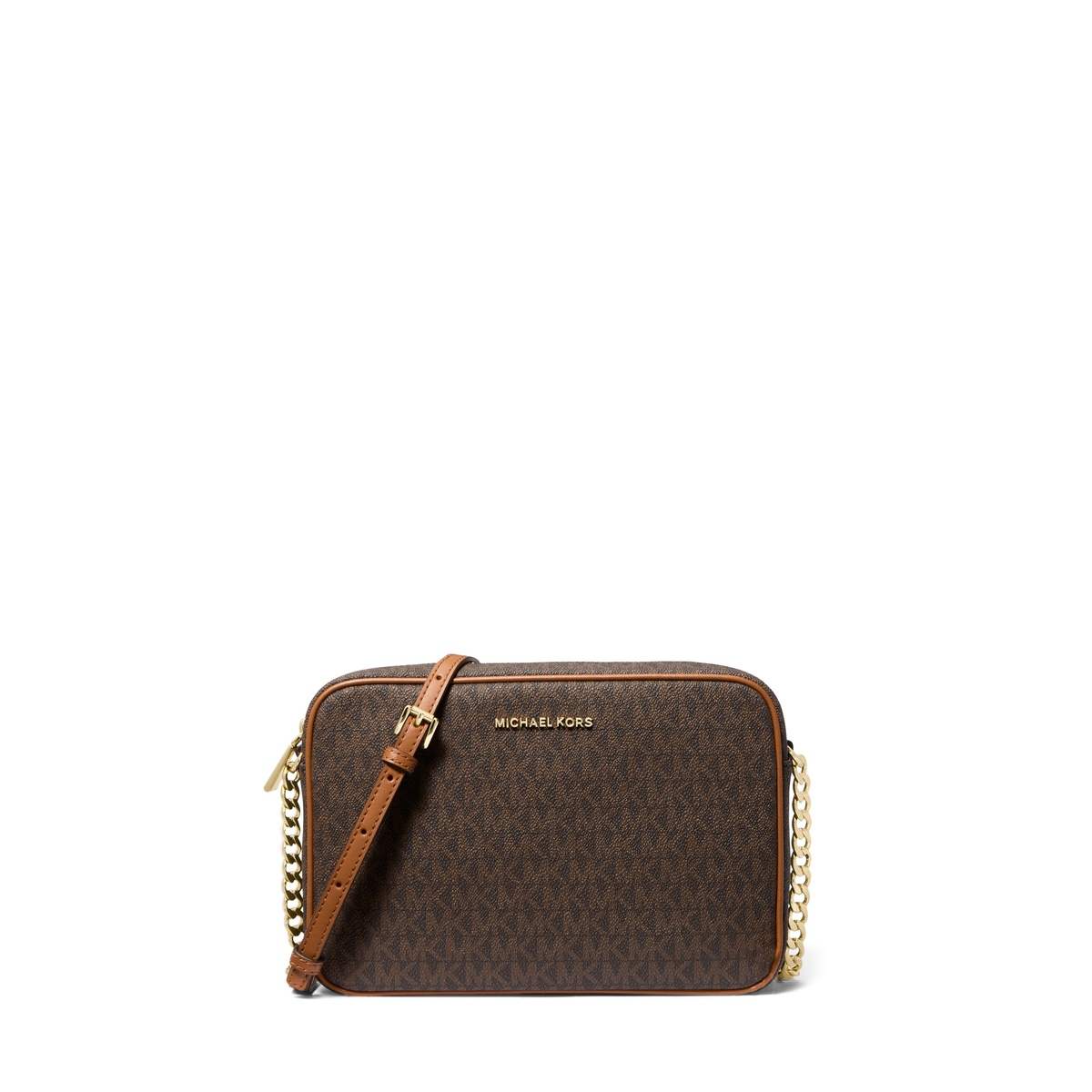 Jet Set Large Logo Crossbody Bag
