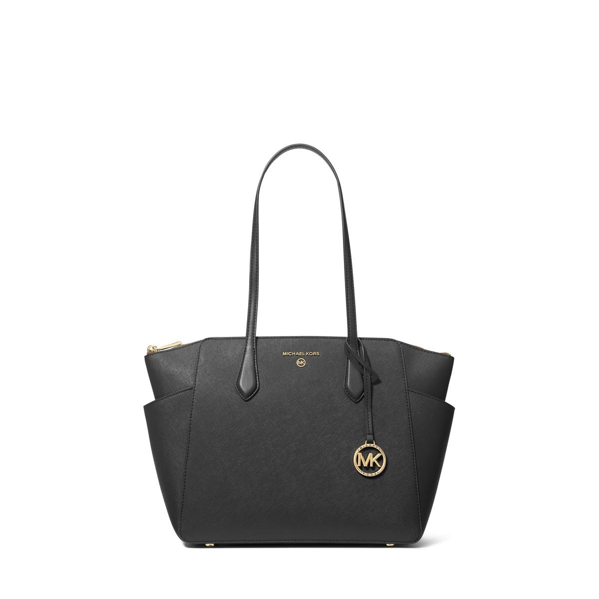 Marilyn Medium Saffiano Leather Tote Bag