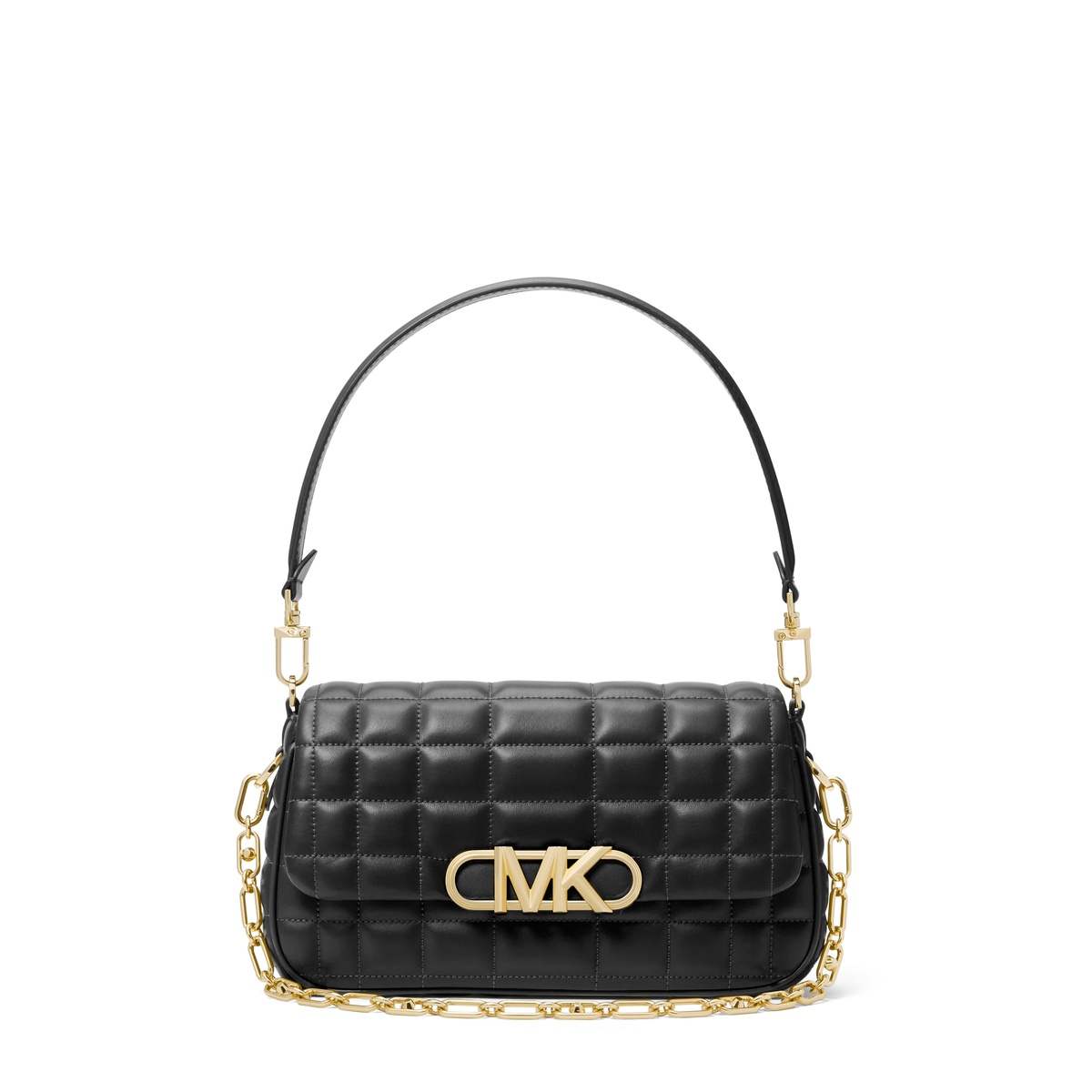 Parker Medium Quilted Leather Shoulder Bag